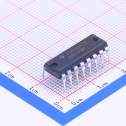 TI CD40175BE