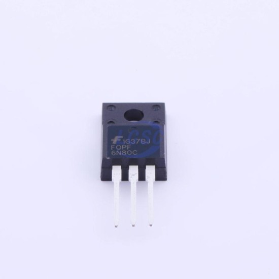 onsemi FQPF6N80C