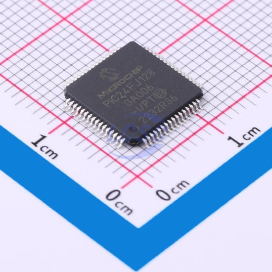 MICROCHIP PIC24FJ128GA006-I/PT