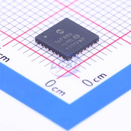 MICROCHIP PIC16F886-I/ML