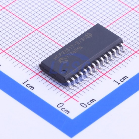 MICROCHIP MCP23S17-E/SO