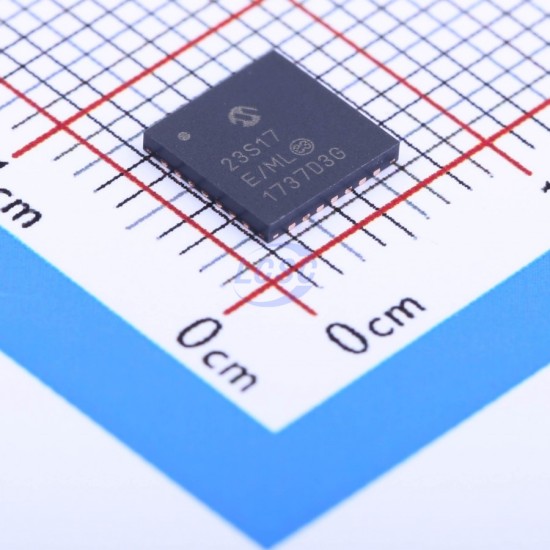 MICROCHIP MCP23S17-E/ML