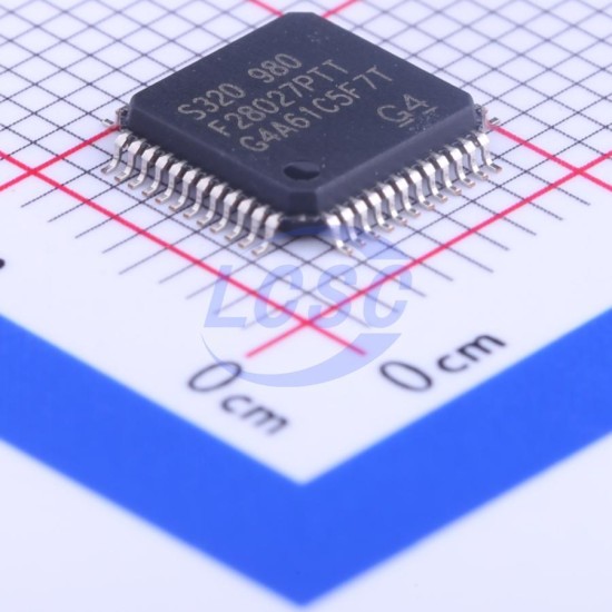 TI TMS320F28027PTT
