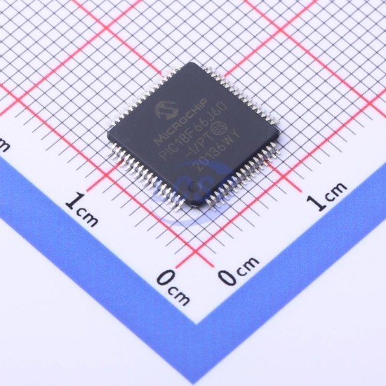 MICROCHIP PIC18F66J60-I/PT