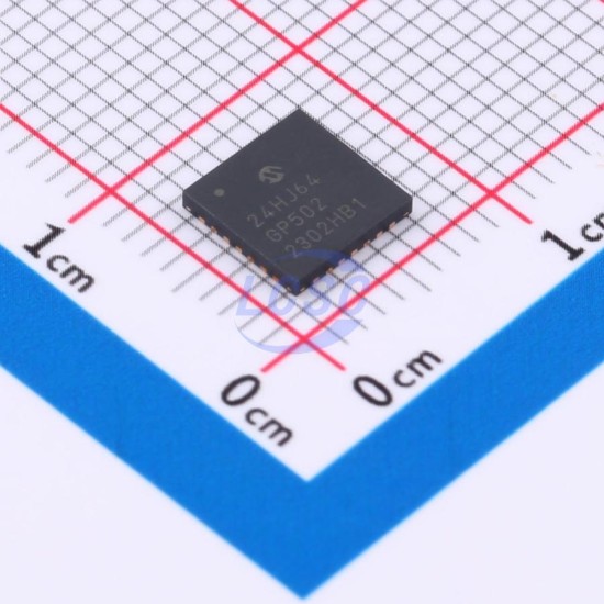 MICROCHIP PIC24HJ64GP502-I/MM