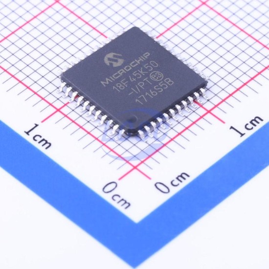 MICROCHIP PIC18F45K50-I/PT