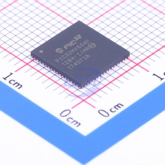 MICROCHIP PIC32MX664F128H-I/MR