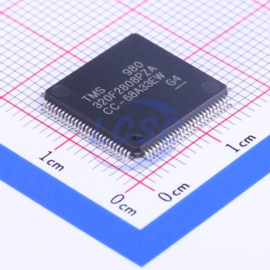 TI TMS320F2808PZA