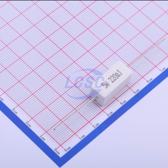 CCO(Chian Chia Elec) CR-L5W-220Ω 5% P CCO(Chian Chia Elec) CR-L5W-220Ω 5% P