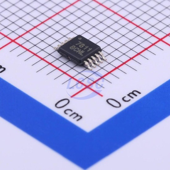TI DAC7811IDGSR