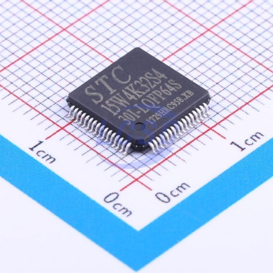 STC Micro STC15W4K32S4-30I-LQFP64S