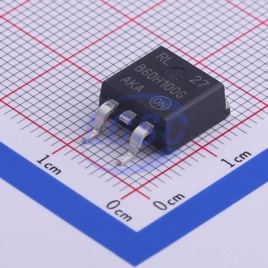 onsemi MBRB60H100CTT4G