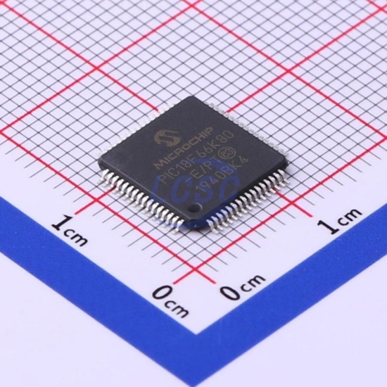 MICROCHIP PIC18F66K80-E/PT
