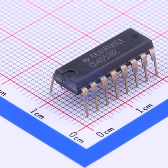 TI CD4053BE