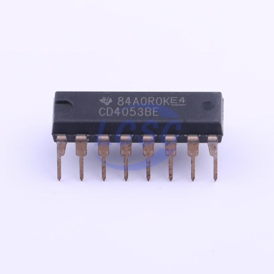 TI CD4053BE
