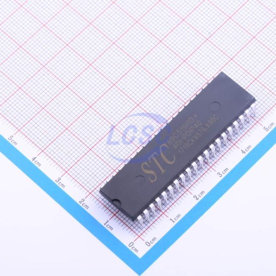 STC Micro STC89C516RD+40I-PDIP40