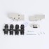 MH CONNECTORS MHDCMR9-DM9S-K