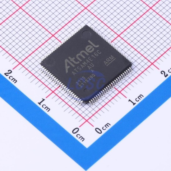 MICROCHIP ATSAM4E16CA-AU