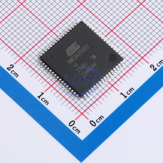 MICROCHIP ATXMEGA256D3-AU