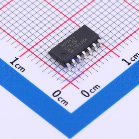 MICROCHIP MCP3424T-E/SL
