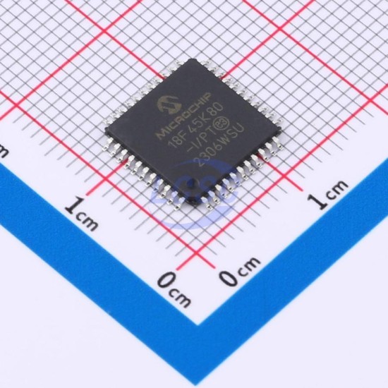 MICROCHIP PIC18F45K80T-I/PT