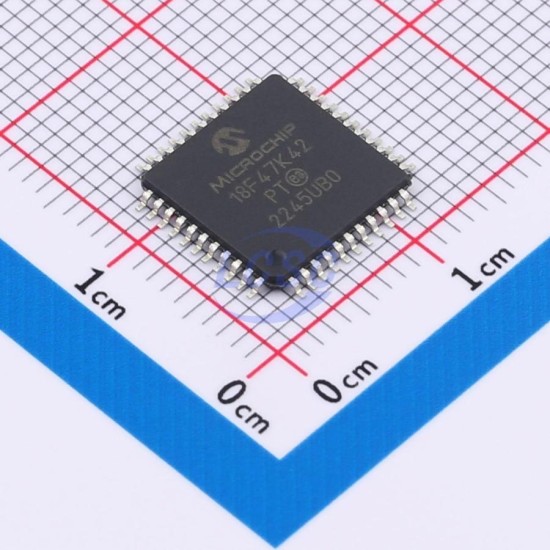 MICROCHIP PIC18F47K42-E/PT
