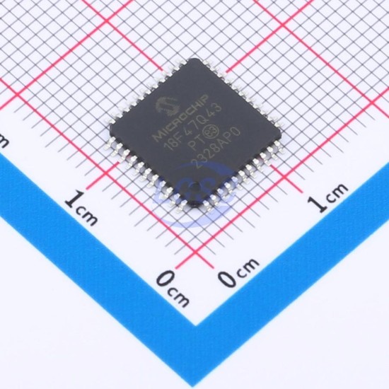MICROCHIP PIC18F47Q43-I/PT
