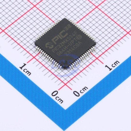 MICROCHIP PIC32MX534F064H-I/PT