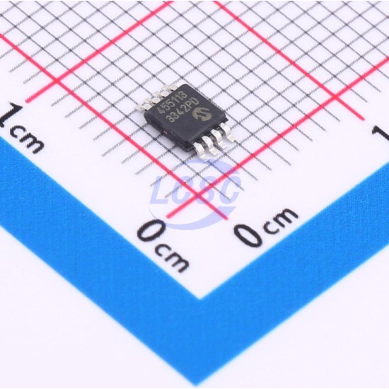 MICROCHIP MCP4551-103E/MS