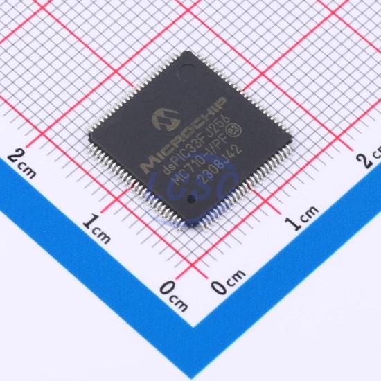 MICROCHIP dsPIC33FJ256MC710-I/PF