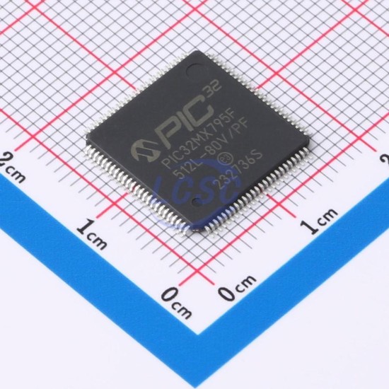 MICROCHIP PIC32MX795F512L-80V/PF