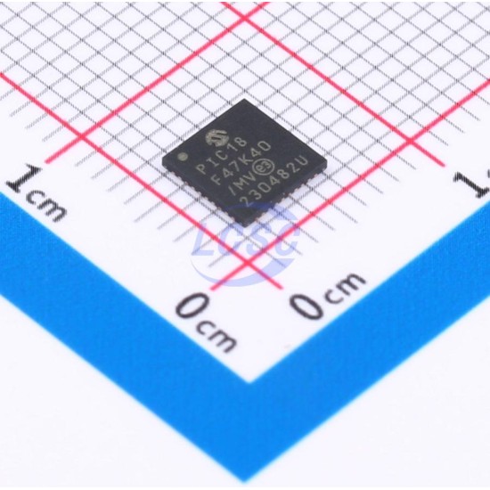 MICROCHIP PIC18F47K40-I/MV