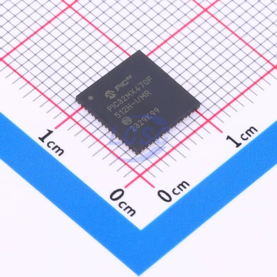 MICROCHIP PIC32MX470F512H-I/MR