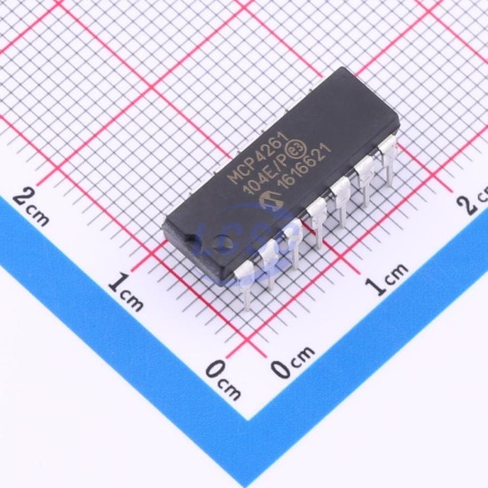 MICROCHIP MCP4261-104E/P