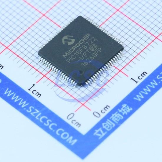MICROCHIP PIC18F8722-I/PT