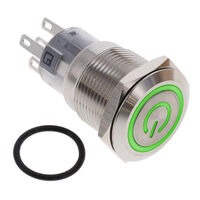 E-Switch PV4F2B0SS-333-M26