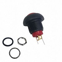 E-Switch RP8100B2M1CEBLKREDRED