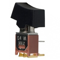 E-Switch 400MSP1R6BLKM6RE