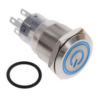 E-Switch PV4F2B0SS-343-M26