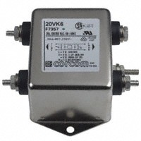 TE Connectivity Corcom Filters 20VK6
