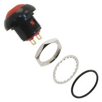 E-Switch RP8300B2M1CEBLKREDNIL