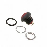 E-Switch RP8100B2M1CEBLKREDNIL