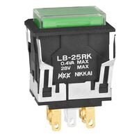 NKK Switches LB25RKG01-5F24-JF