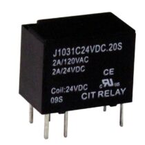 CIT Relay and Switch J1031C24VDC.20S
