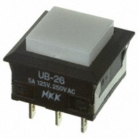 NKK Switches UB26KKW01N-B