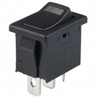 E-Switch R1966ABLKBLKEFGRN