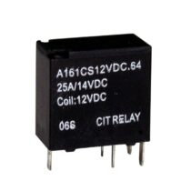 CIT Relay and Switch A161CS12VDC.64