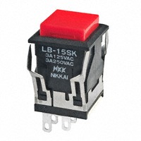 NKK Switches LB15SKW01-CJ
